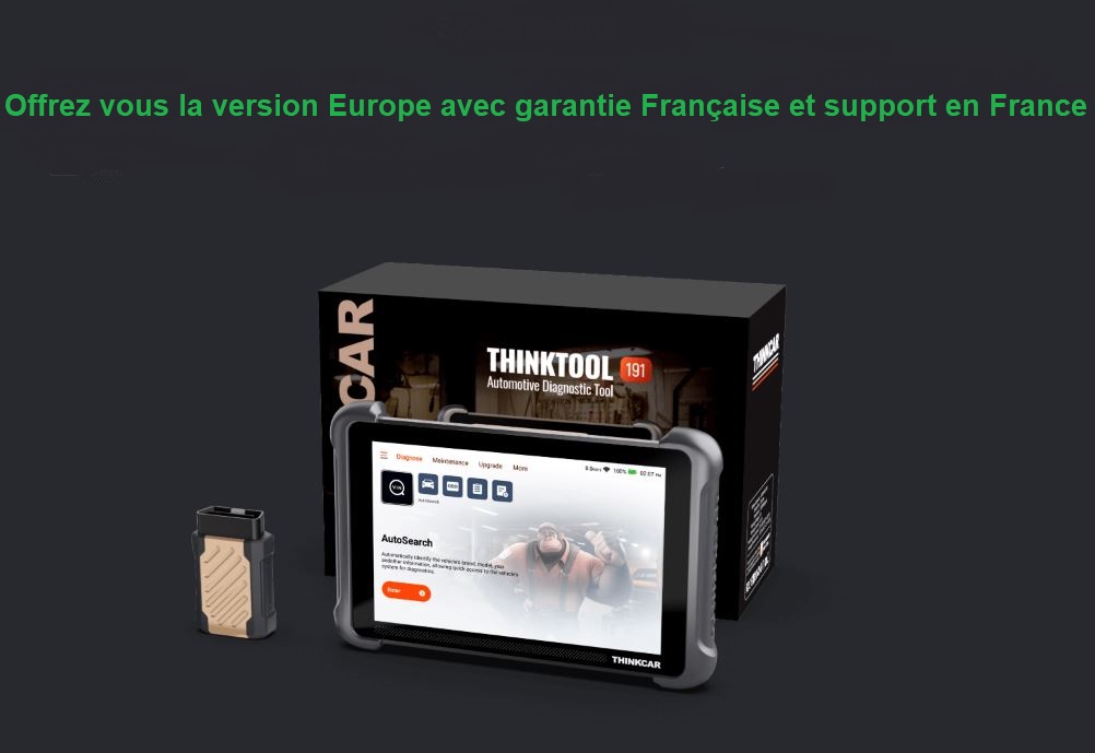 appareil diagnostic thinktool 191 bt