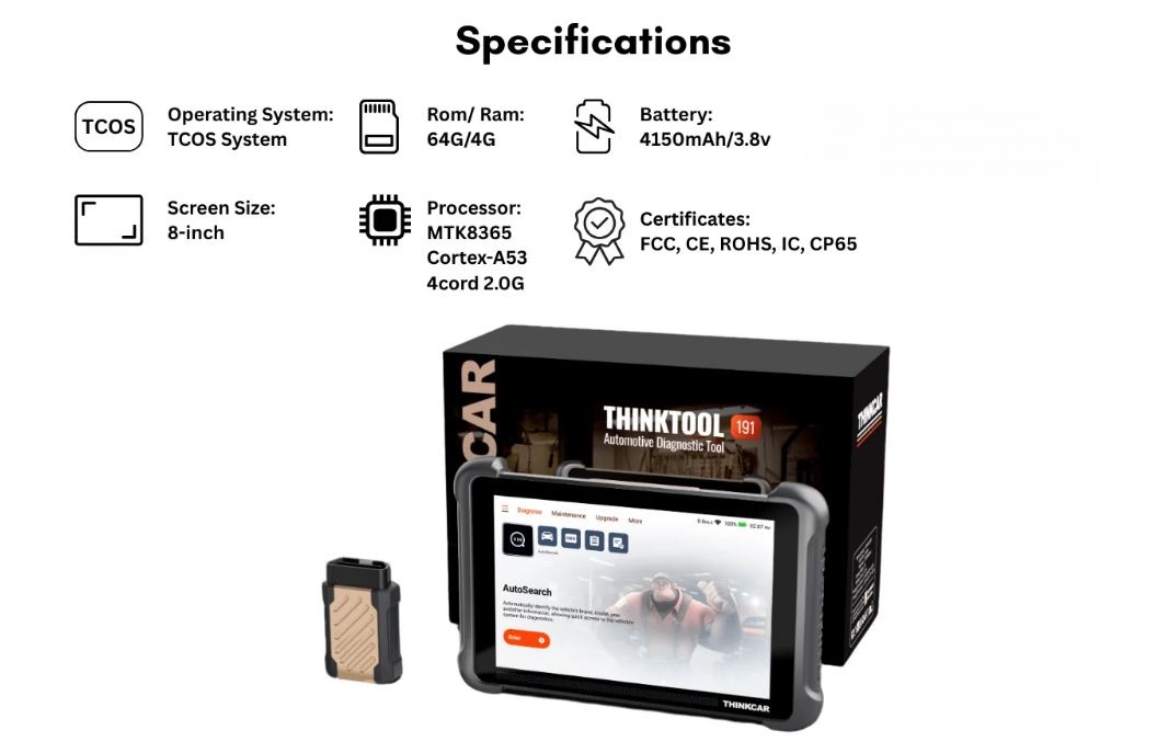 thinkcar thinktool 191 bt