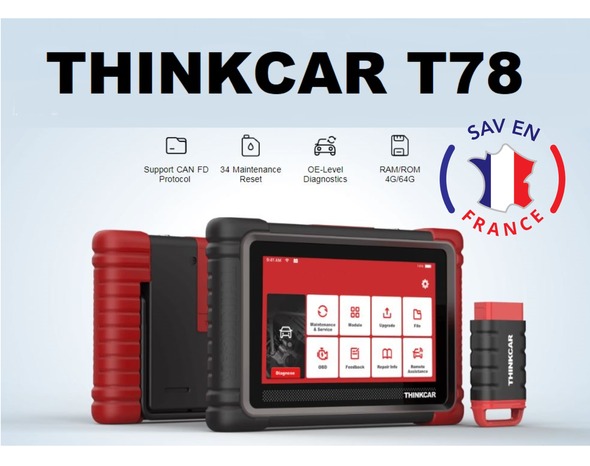 valise diagnostic thinkcat T78